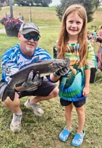 Casting Call: Kids Fishing Derby draws 100-plus youth to Civitan Park in Belpre